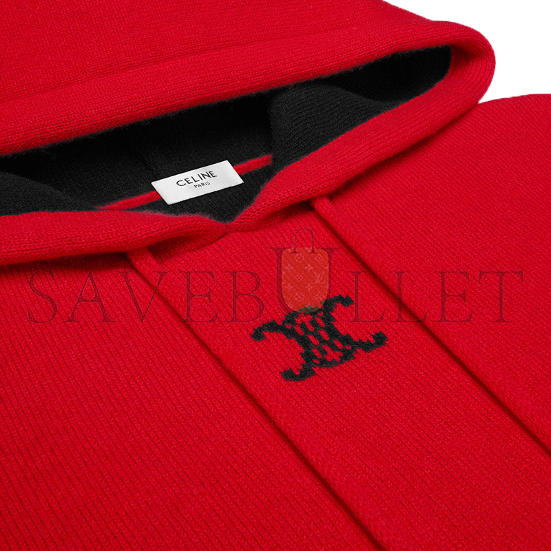 Ce1i*e hooded sweater in cashmere ry0qz0x73.27bk